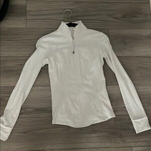 Lululemon White Athletic Jacket